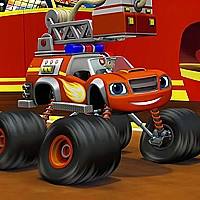 Blaze Monster Truck Jigsaw Game Cover