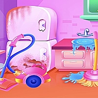 Full Kids House Home Clean Up Game Cover