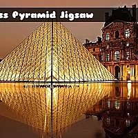 Glass Pyramid Jigsaw Game Cover