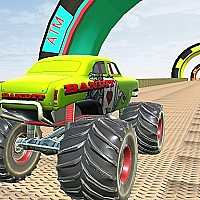 Monster Truck Extreme Stunts Game Cover