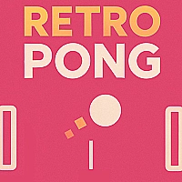 Retro Pong Game Cover