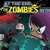 At the end Zombies Win Game Cover