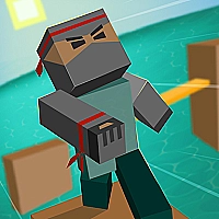 Blocky Parkour Ninja Game Cover