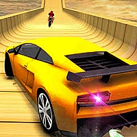 Car Stunts - Sky Driver Game Cover