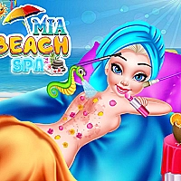 Mia Beach Spa Game Cover