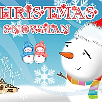 Christmas Snowman Puzzle Game Cover