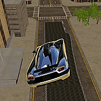 Crazy Car Stunts Game Cover