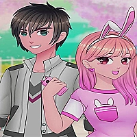 cute couples dress up Game Cover