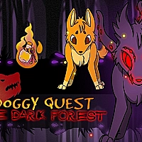 Doggy Quest : The Dark Forest Game Cover