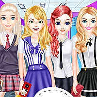 Girls School Fashion Game Cover