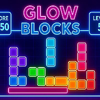 Glow Blocks Game Cover