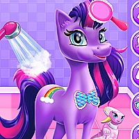 Magical Unicorn Grooming World Game Cover