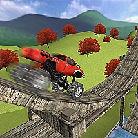Monster Truck Stunt Madness Game Cover