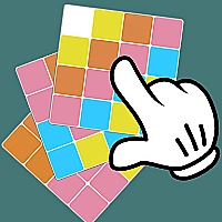 Sliding puzzle. Get the pattern Game Cover