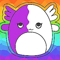 Squishmallow Coloring Book Game Cover
