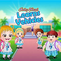 Baby Hazel Learns Vehicles Game Cover