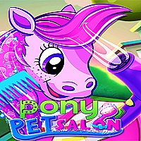 Little Pony Pet Salon Game Cover