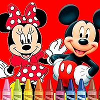 Mickey Mouse Coloring Game Cover