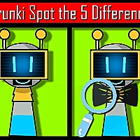 Sprunki Spot the 5 Differences Game Cover
