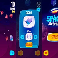 Super Space Adventure Game Cover