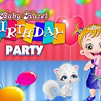Baby Hazel Birthday Party Game Cover