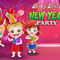 Baby Hazel New Year Party Game Cover