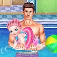 Baby Taylor Caring Story Learning Game Cover