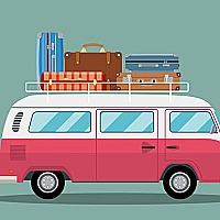 Big Luggage Trucks Match 3 Game Cover