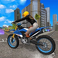 City Bike Stunt Racing Game Cover