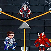 Hero Rescue  - Pull the pin puzzle Game Cover