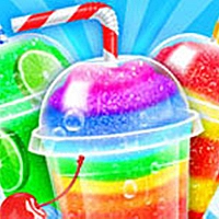 Rainbow Frozen Slushy Truck - Summer Desserts Game Cover