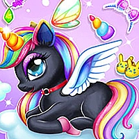 Kids Unicorn Dress Up Game Cover