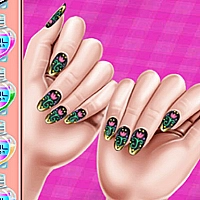 Royal Theme Nail Art DIY Game Cover