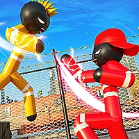 Stickman Police VS Gangsters Street Fight Game Cover