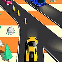 Traffic Car Run 2D : Car games Game Cover