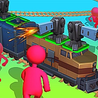 Train Artillery Adventure Game Cover