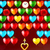 Bubble Shooter Valentines Game Cover