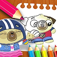 Chip and Potato Coloring Book Game Cover