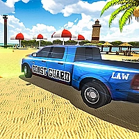 Coast Guard: Beach Car Parking Game Cover