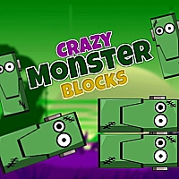 Crazy Monster Blocks Game Cover