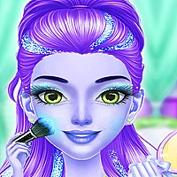 Princess Fashion Girl Dress Up & Makeup Salon Game Cover