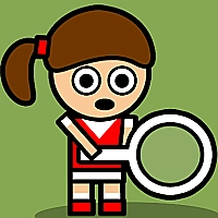 Retro Tiny Tennis Game Cover