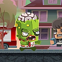 Surviving the Zombies Game Cover