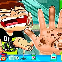 Ben10 Hand Doctor - Free Online Game Cover