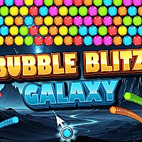 Bubble Blitz Galaxy Game Cover