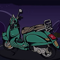 Classic Scooter Memory Game Cover
