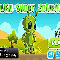 Alien Shoot Zombies Game Cover