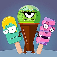 Crazy Monsters Memory Game Cover