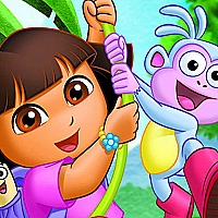 Dora Spot The Difference Game Cover