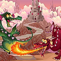 Fairy Tale Dragons Memory Game Cover